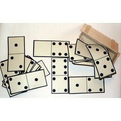 Jumbo Domino in Holzbox