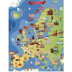 OutdoorMat Kinderkarte Europa