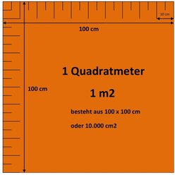 Legeteppich Quadratmeter