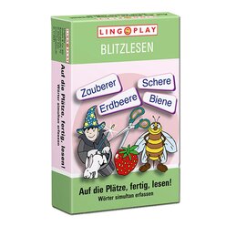 Auf die Pltze, fertig, lesen! - Wrter simultan erfassen, Lesespiel, ab 7 Jahre