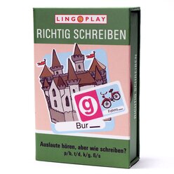 Auslaute hren, aber wie schreiben?, Dominospiel, ab 9 Jahre