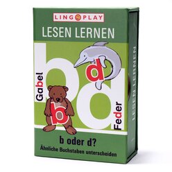 Lesen Lernen b oder d?, Lernspiel, ab 6 Jahre