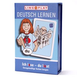 Deutsch Lernen: Ich lese - du liest - Unregelmäßige Verben beugen