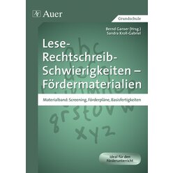 Lese-Rechtschreib-Schwierigkeiten - Frdermaterialien 1