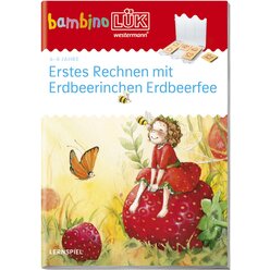 bambinoLK Erstes Rechnen mit Erdbeerinchen Erdbeerfee, Heft, ab 4 Jahre