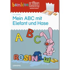 bambinoLÜK Mein ABC mit Elefant und Hase, 3-5 Jahre