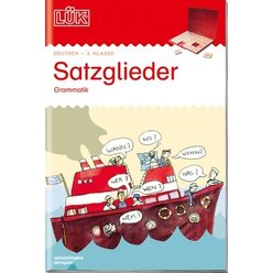 LÜK Grammatik GS-Satzglieder, Heft, 3.-4. Klasse
