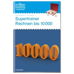 LK Supertrainer Rechnen bis 10000, Heft, 4.Klasse