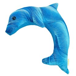 manimo Gewichtstier Delfin 1 kg, blau