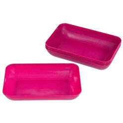 5 treeNside-Materialschalen gro, pink