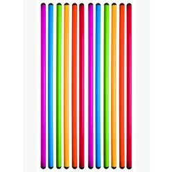 Gymnastik-Stbe - 100 cm, 12er-Set