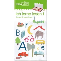 miniLK Ich lerne lesen 1, Heft, ab 5 Jahre