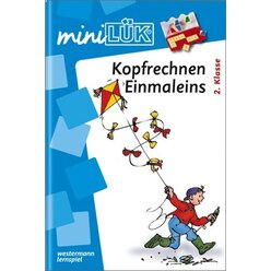 miniLK Kopfrechnen Einmaleins, Heft, 2.-4. Klasse