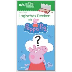 miniLK Logisches Denken mit Peppa Pig, bungsheft, 4-6 Jahre