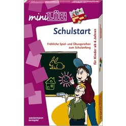 miniLK Set-Schulstart, Doppelband <b style="color:#E60000">inkl. Lsungsgert</b>, bis 1. Klasse