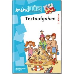 miniLK Textaufgaben, Heft, 2. Klasse