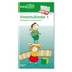 miniLK Vorschulkinder 1, Heft, 4-6 Jahre