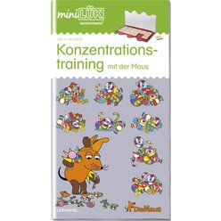 miniLK Konzentrationstraining mit der Maus, Heft, 5-6 Jahre