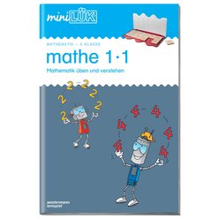 miniLK mathe 1x1, Heft, 2. Klasse