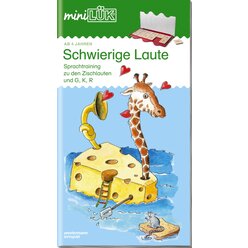 miniLK Schwierige Laute, Heft, 4-6 Jahre