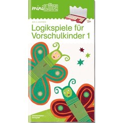 miniLK Logikspiele fr Vorschulkinder 1, Heft, ab 5 Jahre