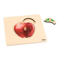 Kleinkind Puzzle - Apfel, ab 2 Jahren