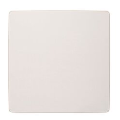 Tischplatte viereckig: milchwei - 64 x 64 x 2 cm