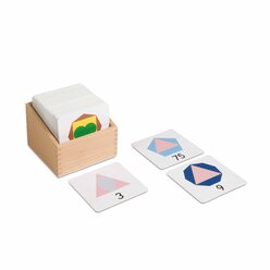 Kasten mit großen Karten mit Teiler aus Kunststoff für das Hunderterfeld