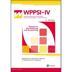 WPPSI-IV - Protokollbogen 4;0-7;7 (25 Stck)