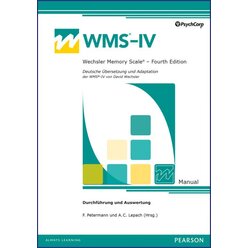 WMS-IV - Protokollbogen 16 bis 69 Jahre (25 Stck)