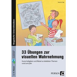 33 bungen zur visuellen Wahrnehmung, Buch, 2. bis 4. Klasse