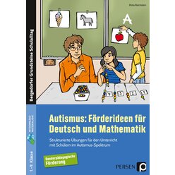 Autismus: Frderideen fr Deutsch und Mathematik, 1. bis 9. Klasse