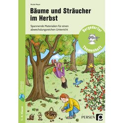 Bume und Strucher im Herbst, Buch, 1. bis 4. Klasse