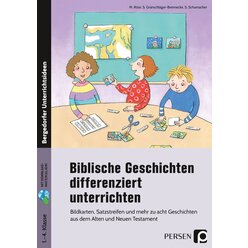 Biblische Geschichten differenziert unterrichten, Buch, 1. bis 4. Klasse