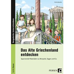 Das Alte Griechenland entdecken, Buch, 3. und 4. Klasse