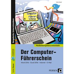 Der Computer-Fhrerschein, aktualisierte Ausgabe, Buch, 5.-6. Klasse