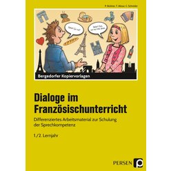 Dialoge im Franzsischunterricht - 1./2. Lernjahr, Kopiervorlagen, 5. und 6. Klasse