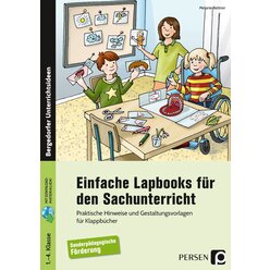 Einfache Lapbooks fr den Sachunterricht, Buch, 1. bis 4. Klasse