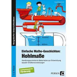 Einfache Mathe-Geschichten: Hohlmae, Buch, 1.-4. Klasse