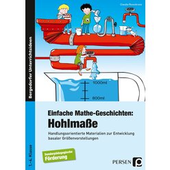 Einfache Mathe-Geschichten: Hohlmae, Buch, 1.-4. Klasse