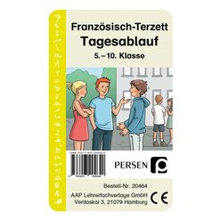 Franzsisch-Terzett: Tagesablauf, Buch, 5. bis 10. Klasse