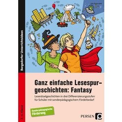 Ganz einfache Lesespurgeschichten: Fantasy, Buch, Klasse 3-6