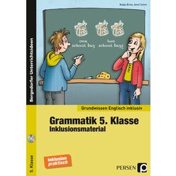 Grammatik 5. Klasse - Inklusionsmaterial Englisch, Buch