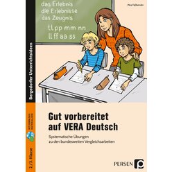 Gut vorbereitet auf VERA Deutsch, Buch, 2. und 3. Klasse