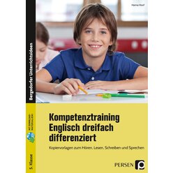 Kompetenztraining Englisch dreifach differenziert, Buch, 5. Klasse