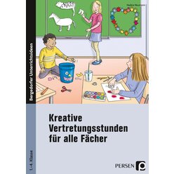 Kreative Vertretungsstunden fr alle Fcher, Buch, 1-4 Klasse
