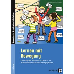 Lernen mit Bewegung, Buch, 1. bis 4. Klasse