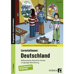 Lernstationen: Deutschland, Buch, 5. bis 9. Klasse