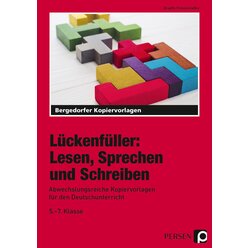 Lckenfller: Lesen, Sprechen und Schreiben, Kopiervorlagen, 5.-7. Klasse