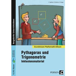 Pythagoras und Trigonometrie - Inklusionsmaterial, Buch, 9. und 10. Klasse
